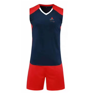 ชุดวอลเลย์บอลแห้งเร็ว น้ำหนักเบา ระบายอากาศได้ดี สำหรับการฝึกซ้อมและแข่งขันกีฬา ชุดทีมวอลเลย์บอล - Product Image 1