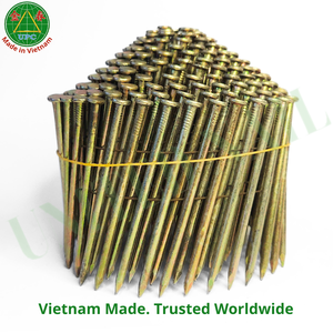 Clavos en rollo de alambre de 2-1/2 pulgadas con cabeza redonda/plana y vástago liso de fábrica vietnamita para pistola de clavos en rollo |   Clavo en rollo - Product Image 5