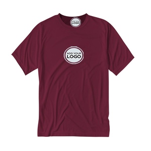 Wholesale Cheap Bulk Plain Blank T-Shirts 100% Cotton Custom <b>Logo</b> DTG Printing Casual Mens Crew Neck Tees - Product Image 1