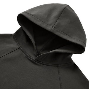 Wholesale Men Hoodies 100% Cotton Fleece Drop Shoulder Style Fitting Custom GSM for Casual Wear Sweatshirt - Product Image 4