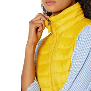 Chalecos Acolchados Sin Mangas para Mujer, Color Sólido, Personalizados OEM, al por Mayor - Product Image 5