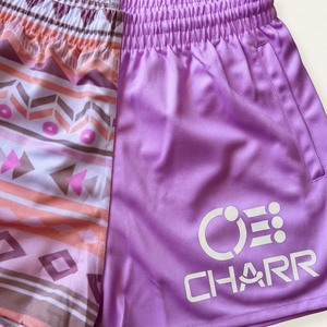 Shorts Deportivos Transpirables de Secado Rápido con Estampado Digital y Logotipo Personalizado al por Mayor, 100% Poliéster, Shorts de Rugby con Bolsillos, Estilo Aborigen - Product Image 6