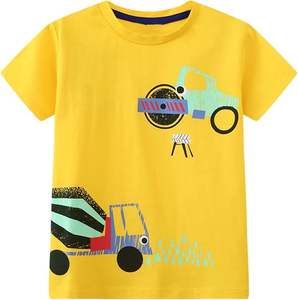 T-shirt pour garçons, broderie personnalisée, coupe ajustée, t-shirt en coton peigné de qualité supérieure, streetwear pour jeunes, quotidien - Product Image 3