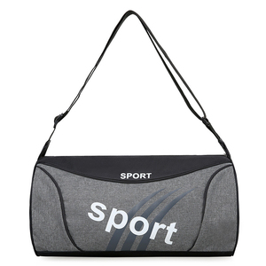 Bolsa Deportiva de Poliéster con Correa Ajustable, Cierre de Cremallera, Unisex, para Gimnasio, Fitness, Casual, 20-30L, con Diseño de Letras - Product Image 1