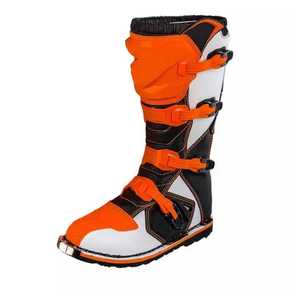 Botas de Motocross Unisex de PU con Manga Corta, Impermeables, Transpirables, Botas de Carreras de Motocicleta, Botas de Tobillo con Correa Ajustable, Logotipo Personalizado OEM - Product Image 1
