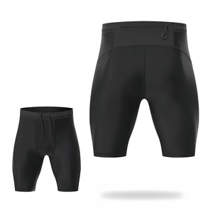 Custom Wholesale <b>Mens</b> Compression Shorts Quick Drying <b>Base</b> <b>Layer</b> Tights Sports Underpants for Tight Dry and BreathableShorts - Product Image 5