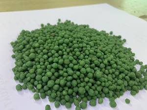 Fertilizante agrícola DAP en polvo granular, fosfato diamónico, color verde, amarillo, negro, marrón - Product Image 1