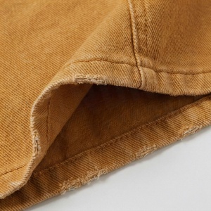 Women High Waist A-Line Mini <b>Skirt</b> Solid Color Denim Button Front Casual Style All Seasons Wear - Product Image 6