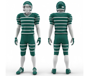Uniforme de Fútbol Americano Elite, Ropa Deportiva con Sublimación Completa, Conjunto de Fútbol para Equipo |   Ropa Deportiva Transpirable de Poliéster - Product Image 2
