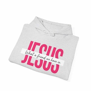 Sudadera del Equipo de Adoración a Jesús para Hombres, Mujeres y Jóvenes, de Algodón y Felpa, con Bordado Personalizado de Fábrica - Product Image 3