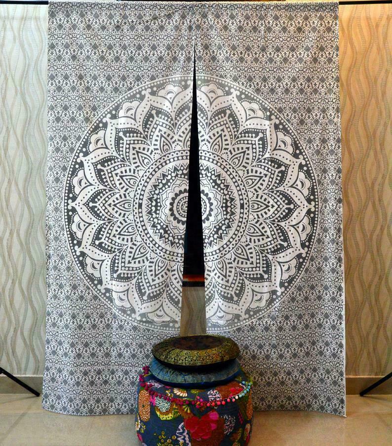 Mandala Ombre Gris
