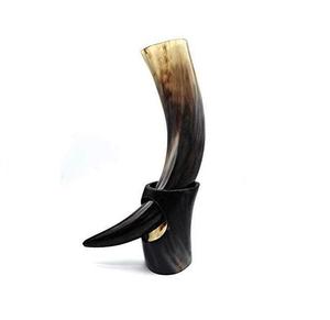 Corne à boire Viking Buffalo, Corne à boire de qualité alimentaire, Corne Viking pour bière et vin, Vaisselle de célébration, Corne Viking polie - Product Image 3