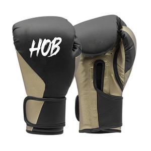 Gants d'entraînement en cuir personnalisés OEM pour MMA et boxe avec fermeture auto-agrippante pour Muay Thai, BJJ, grappling, gants de boxe en cuir PU - Product Image 4