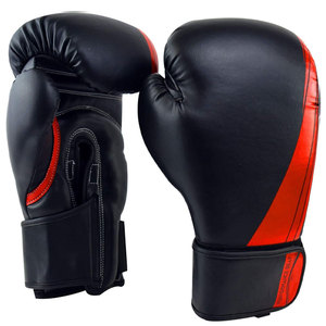 Gants de boxe en cuir bleu avec fermeture auto-agrippante, imperméables, protection UV, unisexe pour adultes de 14 ans et plus - Product Image 2