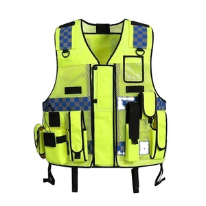 Lightweight Mesh Work Vest Reflective Utility Apparel with Multi Storage Pockets and Adjustable Fit - Product Image 1