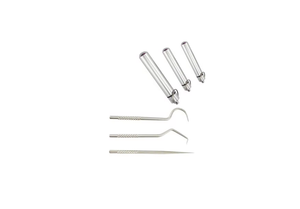 Ensemble de 11 outils d'ostéotomes dentaires de qualité supérieure, à pointe droite et courbée, type Mead, pour l'écartement osseux, certifié CE, par Grip Surgical - Product Image 4
