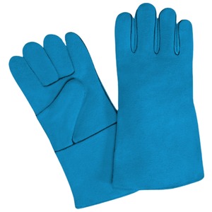 Guantes de Soldadura de Cuero Profesionales Unisex, Resistentes al Fuego, Protección UV, Dedos Completos, Resistentes, para Soldadores al Aire Libre - Product Image 2