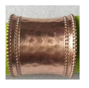 Anillo para Servilletas de Moda para Bodas, Anillo para Servilletas de Estilo Único, Anillo para Servilletas Navideño con Acabado de Cobre - Product Image 1