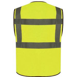Reflective <b>Waterproof</b> <b>Work</b> Vest with LED Light Custom Colors and Logo Available - Product Image 2