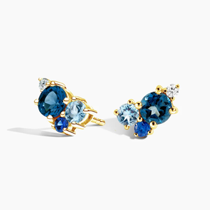 Boucles d'oreilles clous en diamant de laboratoire taille brillant rond, couleur D, certifiées IGI, classiques pour le quotidien - Product Image 2