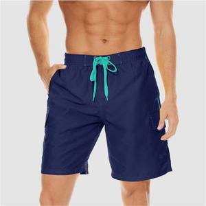 Pantalones Cortos de Baloncesto Cómodos para Hombre, Sólidos, Casuales, Transpirables, de Lona, con Cintura Elástica, Venta al por Mayor, Producto Personalizado de Verano de Alta Demanda - Product Image 1