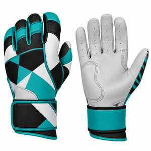 Gants de frappe de baseball en cuir professionnels, vente en gros, prix d'usine bas, nouveau design tendance, personnalisation, gants de frappe de baseball - Product Image 5