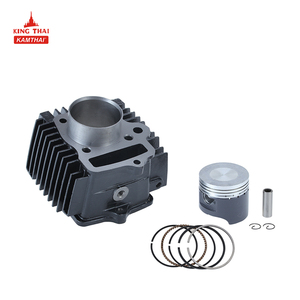 KAMTHAI CD110 blocco cilindri moto pistone Kit per <span class=keywords><strong>Honda</strong></span> Forza 110cc CD110 parti del motore del motociclo 52.4mm - Product Image 1