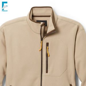 Chaqueta de Invierno para Hombre, Forro Polar, Cierre Completo, Cuello Alto, Softshell, Secado Rápido, Transpirable, Resistente al Viento, para Actividades al Aire Libre - Product Image 3