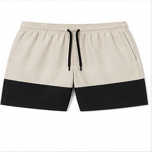 Pantalones Cortos Deportivos para Hombre de Alta Calidad, Vintage, con Logotipo Personalizado, Bolsillos, Spandex/Poliéster, Secado Rápido, Transpirables, Ecológicos, Sólidos - Product Image 1