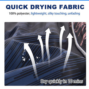 Shorts de bain pour hommes personnalisés de haute qualité, écologiques, imperméables, séchage rapide, style décontracté avec logo, service OEM, prix compétitif - Product Image 5