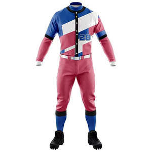 Uniformes de baseball et de softball unisexes pour jeunes hommes, maillots personnalisés cousus, broderie sublimée, respirants, tailles plus grandes - Product Image 6