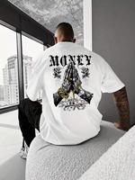 T-shirts à col rond pour hommes de haute qualité, personnalisables, respirants, 100% coton, séchage rapide, vêtements d'été, manches courtes, tricot décontracté