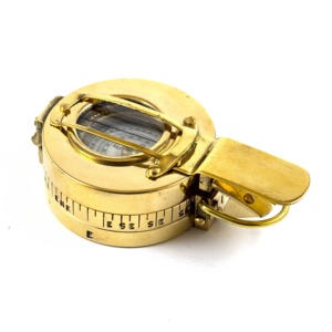 Laiton Antique Vintage boussole de survie boussole de poche en métal outil de Navigation extérieure de haute qualité pour la randonnée Camping chasse - Product Image 1