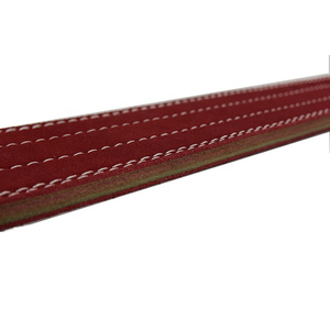 Nouvelles ceintures de musculation en cuir de vachette, robustes, antidérapantes, avec logo personnalisé imprimé, pour la musculation et l'entraînement physique. - Product Image 2