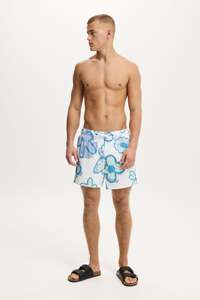Shorts de bain imprimés en gros pour hommes, légers, à taille élastique – Fabricant et exportateur de maillots de bain - Product Image 2