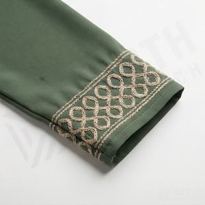 Abaya Larga Islámica Moderna, Sencilla y Elegante, Caftán de Verano para Mujer, Talla Grande, Vestido Musulmán para Oración, Color Personalizado - Product Image 5