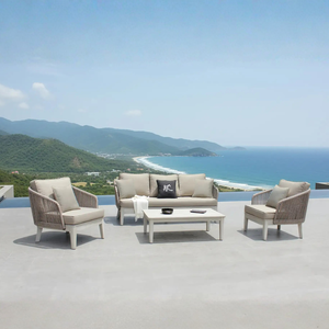 Conjunto de Sofás para Exteriores Estilo Resort RASF-111 para Terraza y Piscina - Product Image 1