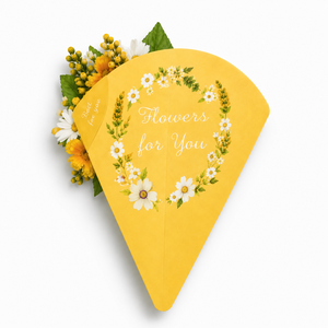 Wholesale Custom 3D Pop Up Sunflower Daisy Paper Flower Bouquet Note <b>Card</b> Set Handmade Floral <b>Card</b> Gift Set with Envelope - Product Image 4
