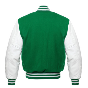 Chaqueta Varsity de Lana Personalizada OEM para Hombre, Diseño Bordado Vintage de Invierno para Escuela y Universidad, Abrigo Masculino - Product Image 2
