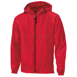 Chaqueta Cortavientos Impermeable Personalizada con Estampado Simple, Chaqueta Delgada con Capucha para Correr para Hombre y Mujer - Product Image 1