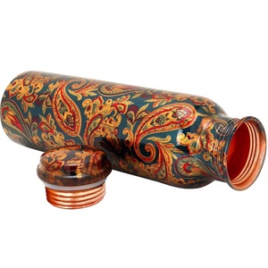 Botella de Agua de Cobre Ecológica de Doble Pared con Diseño Impreso para una Bebida Saludable en Casa, Oficina o Viajes, Compre Directamente del Proveedor - Product Image 3