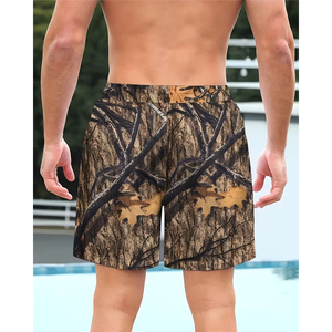 Pantalones Cortos Deportivos de Malla Transpirables, Resistentes al Viento y de Secado Rápido, Camuflaje, 100% Poliéster, para Hombre y Mujer - Product Image 5