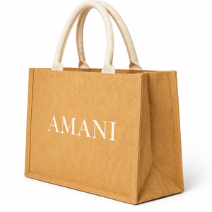 Sac de plage en jute personnalisé avec logo, écologique, réutilisable, grande capacité, sac de shopping d'été, sac de voyage - Product Image 3