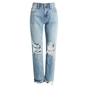 Jean en denim pour femme, nouveau design professionnel, décontracté pour l'hiver, en vente - Product Image 3