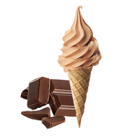 DDYO Premium Chocolade Instant Soft IJs Poeder Suiker Bulkverpakking Zak/Doos 17% Brix Dessertmachine Gebruik Export Standaard Vers