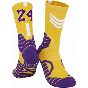 Chaussettes de compression tricotées à séchage rapide, design personnalisé, pour hommes et femmes, unisexes, pour le sport, le basketball et l'entraînement - Product Image 2