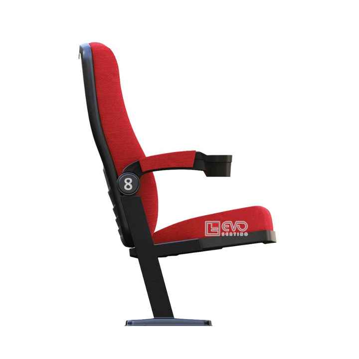 EVO5602H Furniture Cinema Padding Chair Seat High Density Armchairs for Luxury Cinema Chair VIP with Cup Holder