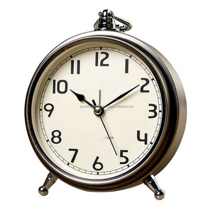 Reloj de escritorio romano analógico de madera decorativa con acabado de pulido de madera Natural con asa para decoración del hogar precio al por mayor - Product Image 6
