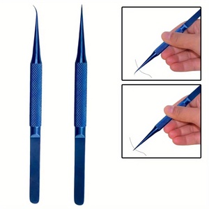 Pinzas Quirúrgicas Manuales de Titanio, Juego de Instrumentos de Precisión para Uso Hospitalario, Odontología, Oftalmología y Microcirugía - Product Image 6