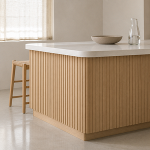 Panel de Madera Maciza Rectangular con Diseño Minimalista Natural para Decoración Interior de Gabinetes de Cocina, Panel Flexible de Madera Maciza - Product Image 4